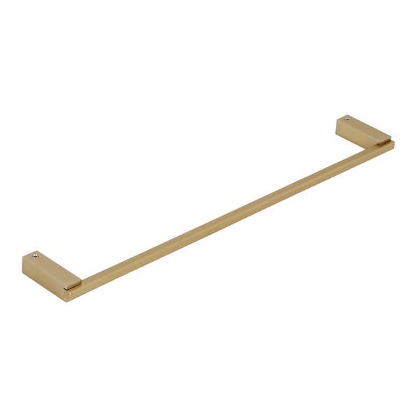 Porta Toalha Rosto e Banho Metal 46,5cm Gold Quartzo