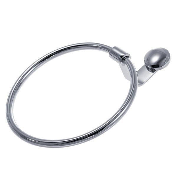 Porta Toalha Rosto Metal Argola Malta Docol