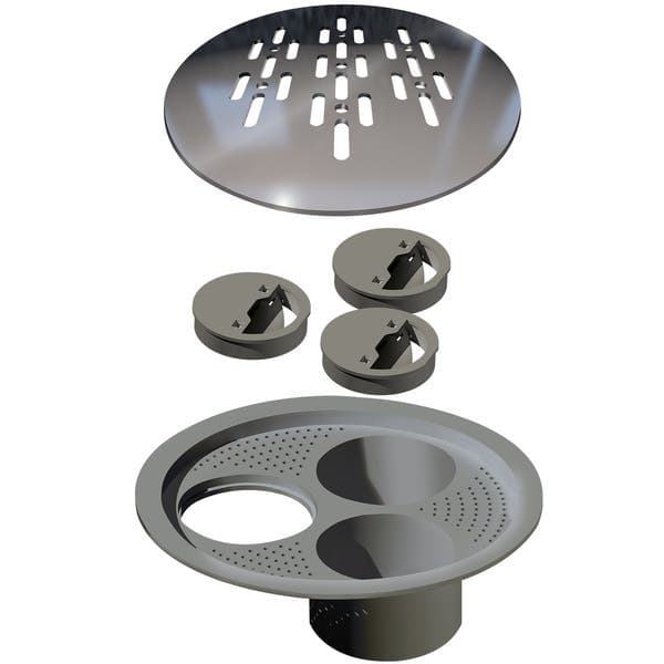 Ralo Redondo Inox 304 Grande Novii
