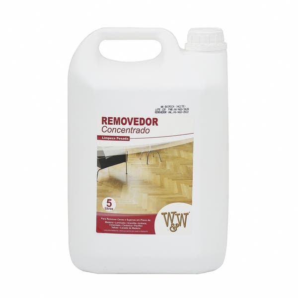 Removedor Cera e Sujeira Concentrado 5L W&W