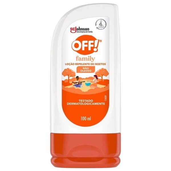 Repelente Uso Pessoal Loção 100ml Off!