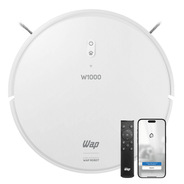 Robô Aspirador de Pó W1000 32W Bivolt Wap