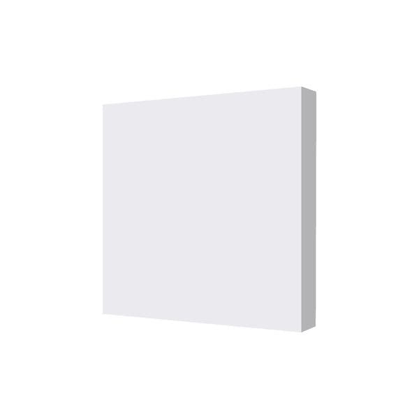 Roseta Lisa Para Portas de Plástico 10cm Santa Luzia