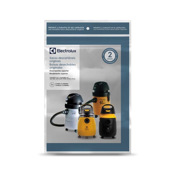 Saco De Pó Para Aspirador Cse20 Electrolux