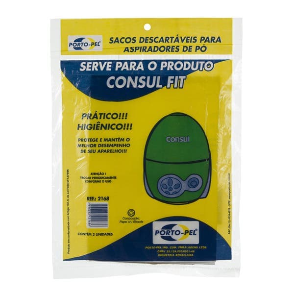 Saco para Aspirador para Fit Porto-Pel