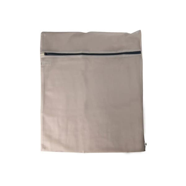 Saco Protetor para Lavar Roupa G de Tecido Bege OU