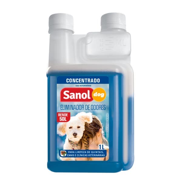 Sanol Eliminador Odores Concentrado Dog 1l