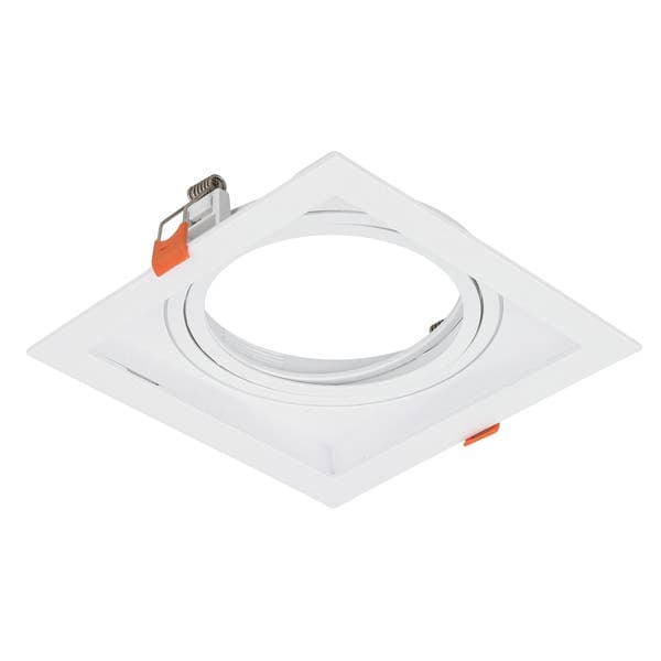 Spot Embutir Quadrado 1W AR111 Black & Decker Branco