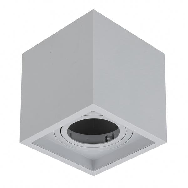 Spot Sobrepor Quadrado AR70 Save Energy Cinza