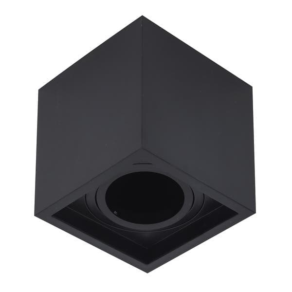 Spot Sobrepor Quadrado AR70 Save Energy Preto