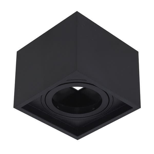 Spot Sobrepor Quadrado PAR30 Save Energy Preto