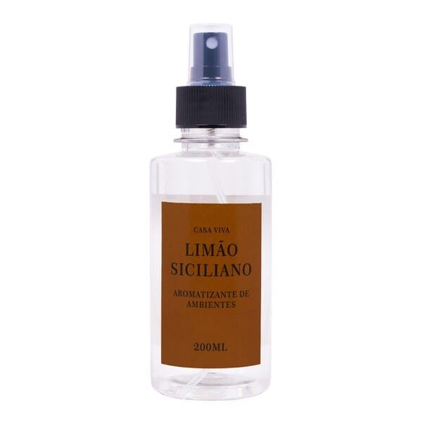 Spray de Aromas Limão Siciliano 200ml Casa Viva