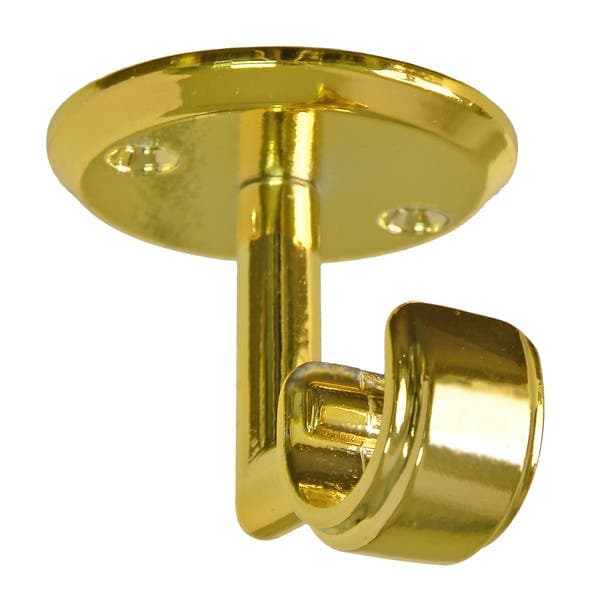Suporte de Teto Simples Dourado 19mm