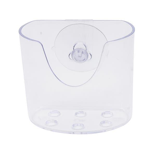 Suporte para Esponja Plástico Cristal Coza