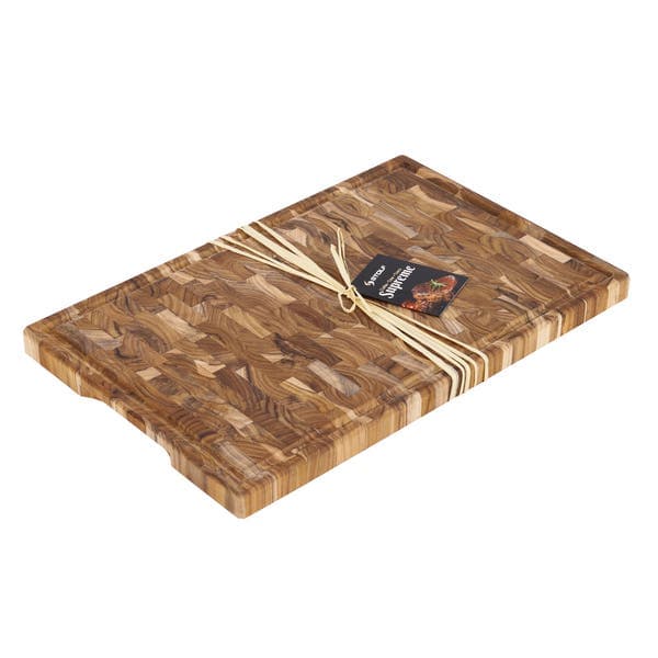 Tábua Retangular Teca Invertida 58x38cm Stolf