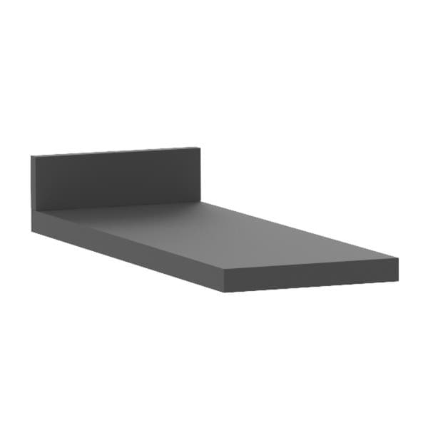 Tampo 15cm Preto TXT 2,5x15x54,5cm - Spring Luciane