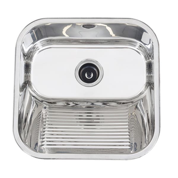 Tanque 24L 22x40x40cm Aço Inox Brilhante Mekal