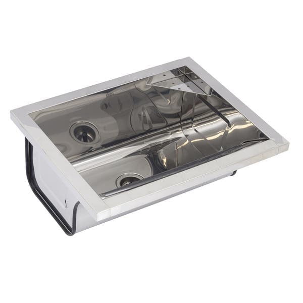 Tanque 35L 63x51,5x26cm Aço Inox 430 Docol