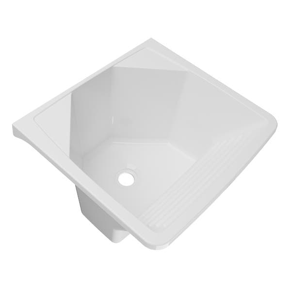Tanque Quadrado Plástico Branco 18L Astra