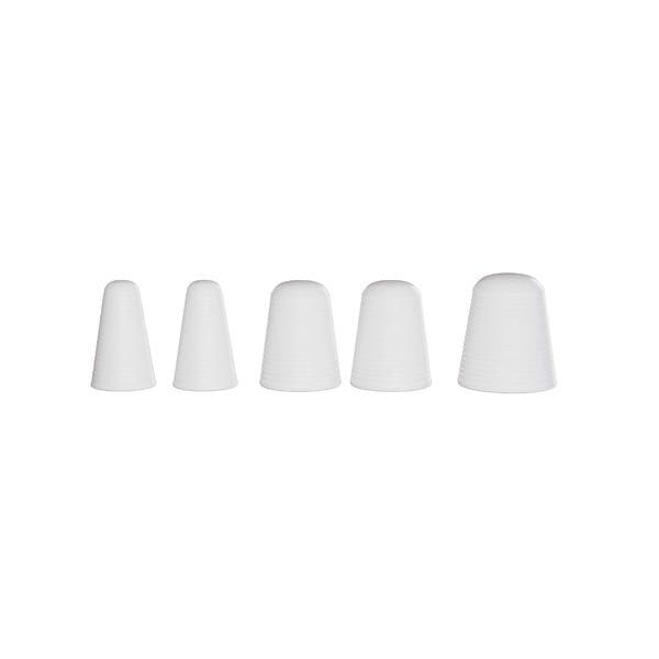 Tapa Furo Para Parafuso 5 Peças Branco Estrela