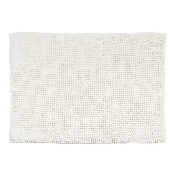 Tapete de Banheiro Easy Branco 40x60cm Sensea