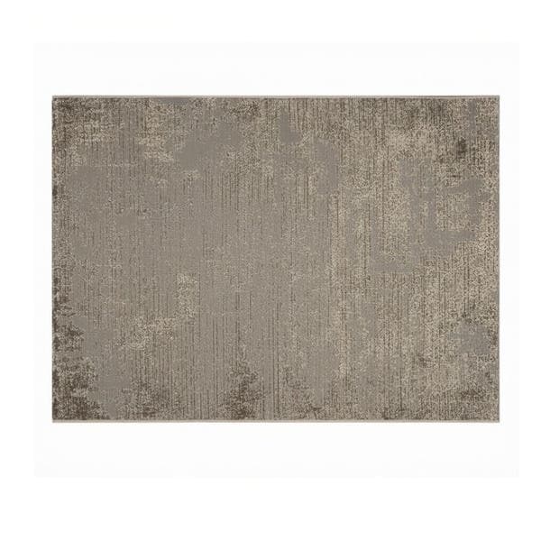 Tapete Interno 1,5x2m Retangular Buzios Cinza