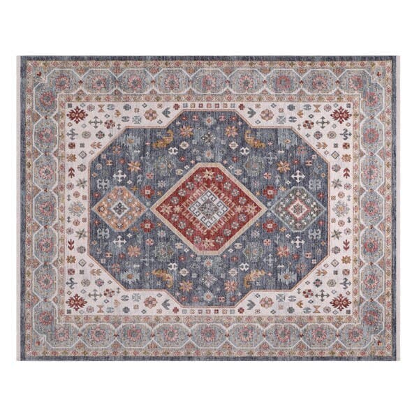 Tapete Retangular 2x2,5m Edantex Coliseo Cinza
