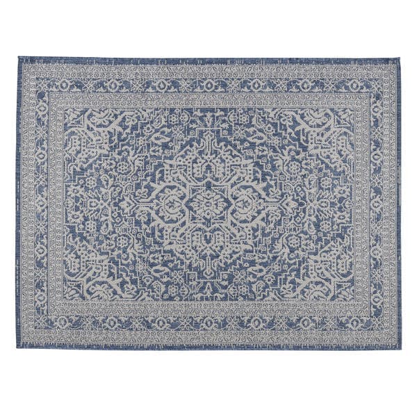 Tapete Sisalis Classic Azul 1,40x2,00m Jolitex