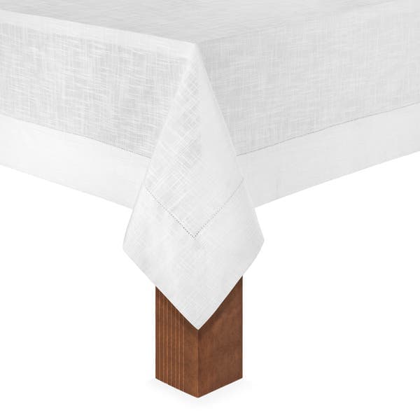 Toalha de Mesa Coloratta 6 Lugares 1,60x2,20m Branco