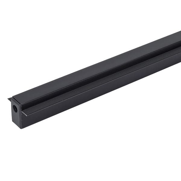 Trilho Magnético Embutir 1m Preto Gaya