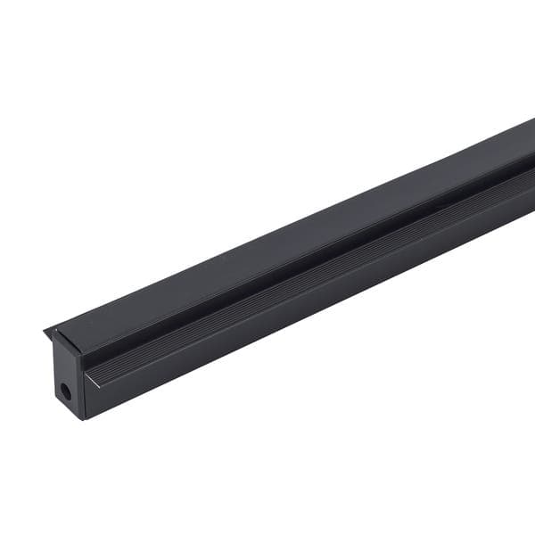 Trilho Magnético Embutir 2m Preto Gaya