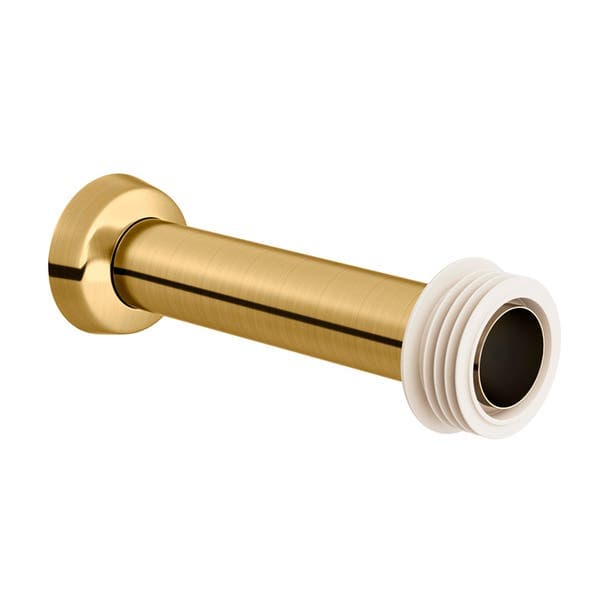 Tubo de Ligação 1.1/2" 20cm Ouro Escovado Docol