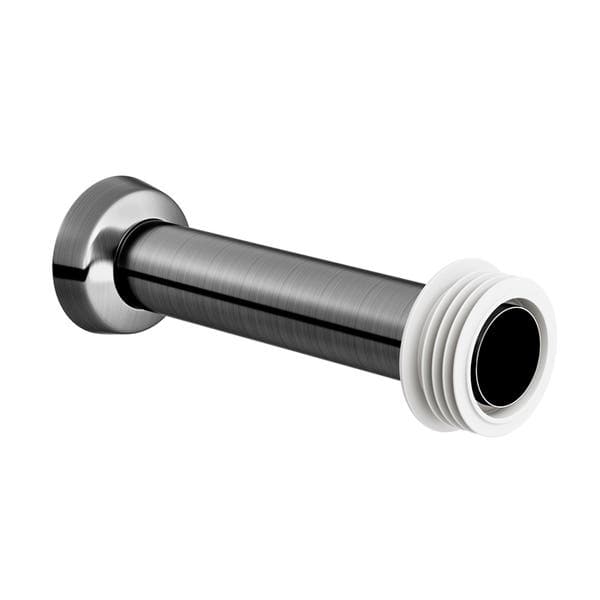 Tubo de Ligação 1.1/2" 30cm Grafite Escovado Docol