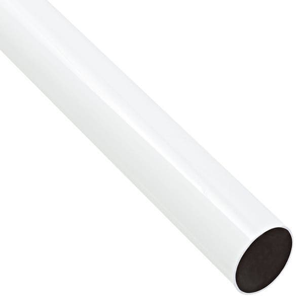 Varão Alumínio 2,00m Branco 28mm