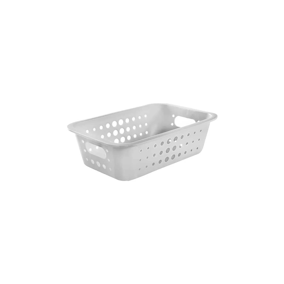 Cesta organizadora baixa Ou 3,3L — Branco