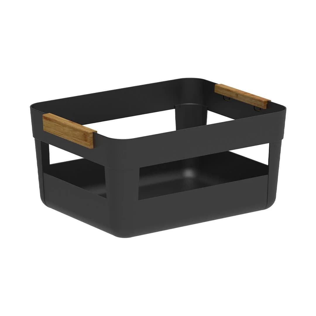 Cesto Ou 14L Linha Lume — Preto