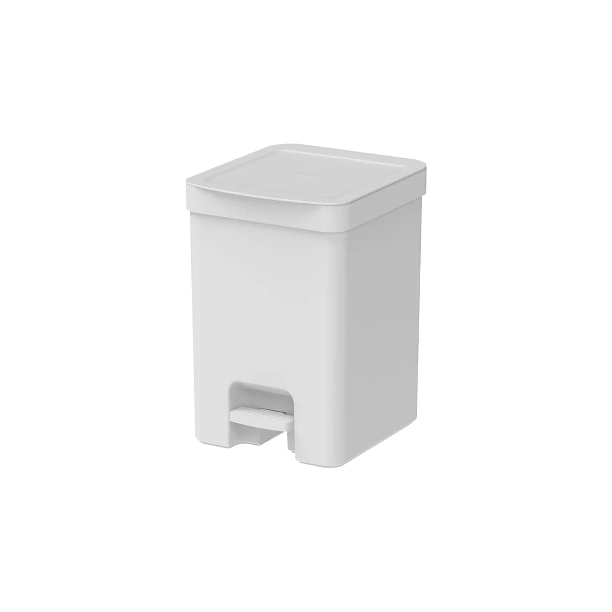 Lixeira com pedal Ou 12L Linha Trium — Branco