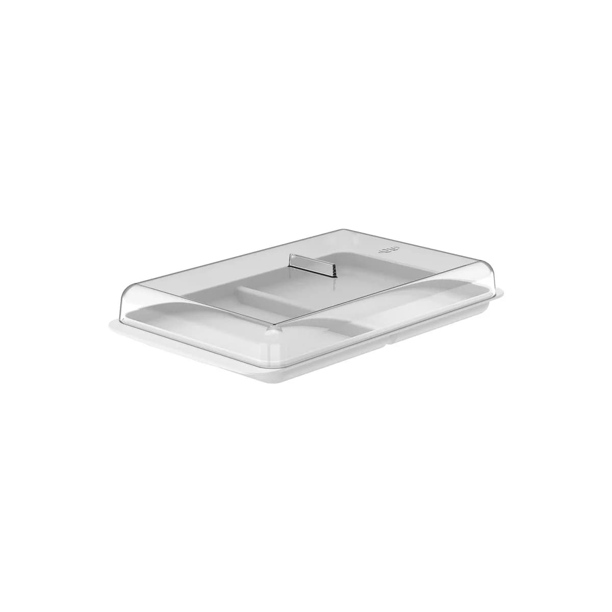 Porta frios duplo com tampa Linha Break — Branco