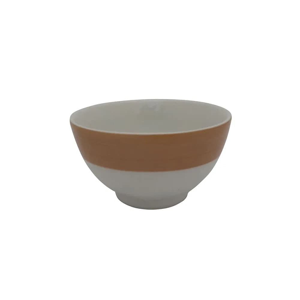Bowl de Porcelana Dh 13cm Marrom - Schmidt