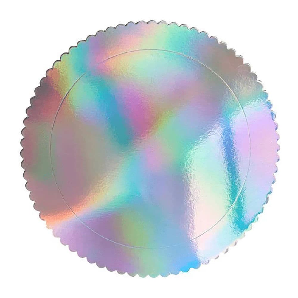Cake Board Furta Cor 21cm - Silver Festas