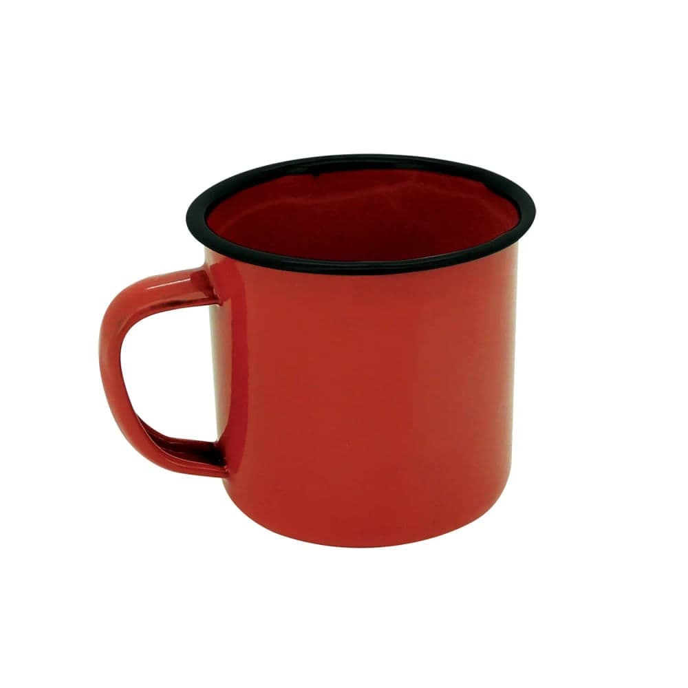 Caneca Esmaltada 6cm Vermelho - Tuut