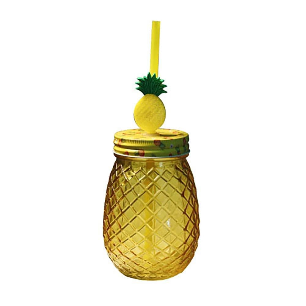 Copo Abacaxi 540mL Amarelo - Yangzi