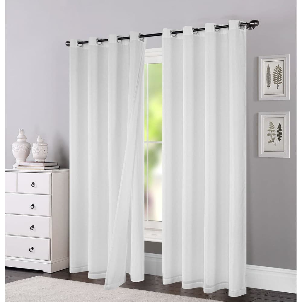 Cortina Milão 2,60x1,70m Branco - Imagine