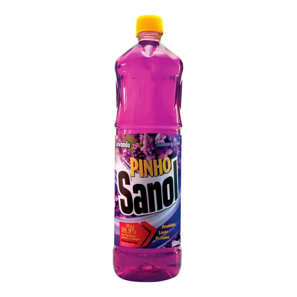 Desinfetante Pinho Lavanda 500mL - Sanol