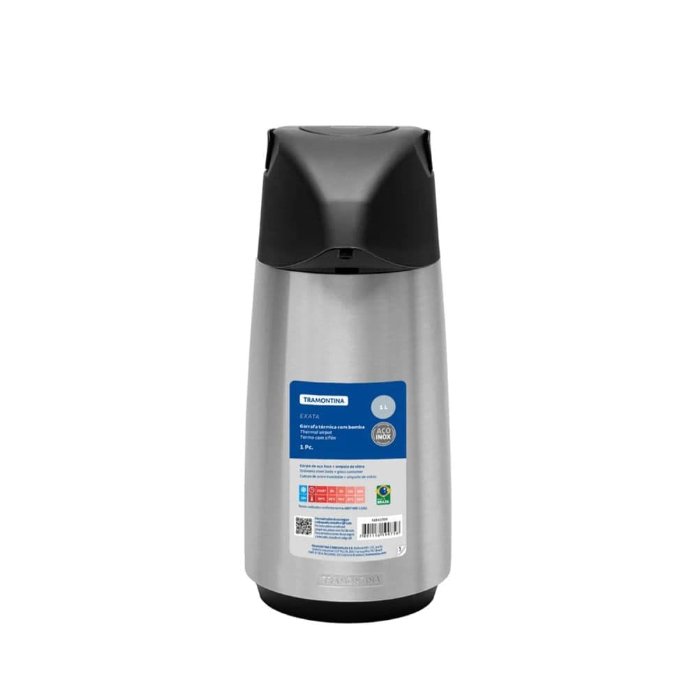 Garrafa Térmica Exata 1l Inox - Tramontina