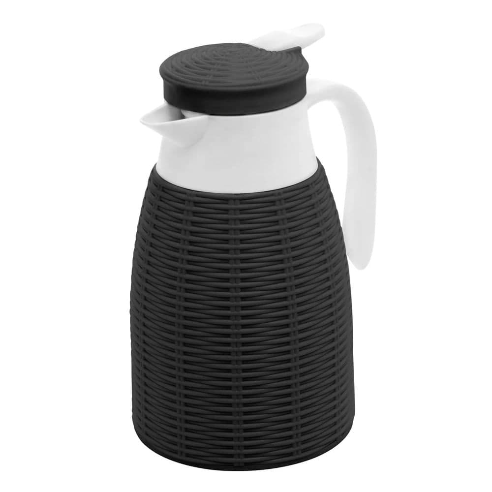 Garrafa Térmica Rattan 1l Preta - Lyor