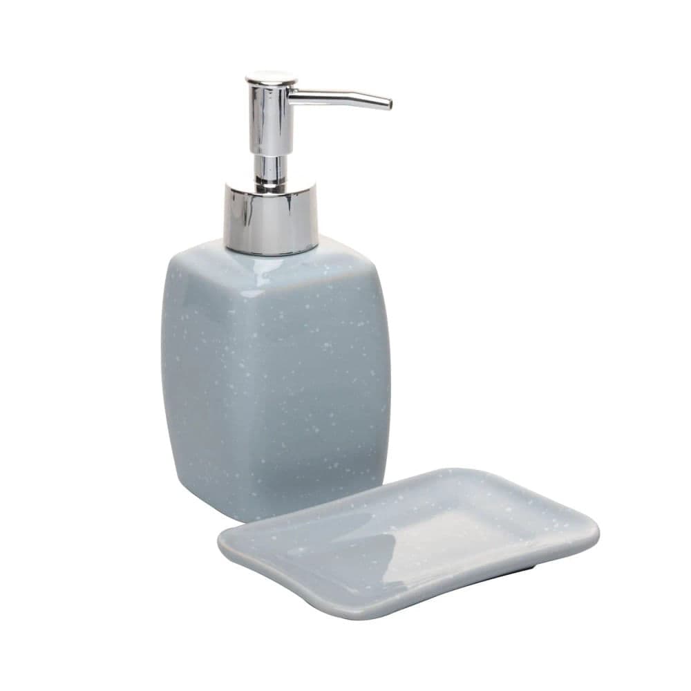 Kit Banheiro 2 Peças Speack Cinza - Lyor