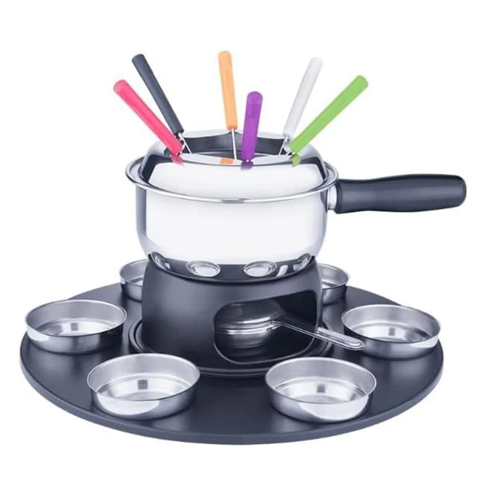 Panela de Fondue 18 Peças Inox - Brinox
