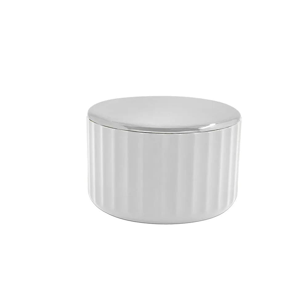 Porta Algodão Groove Branco - Ou