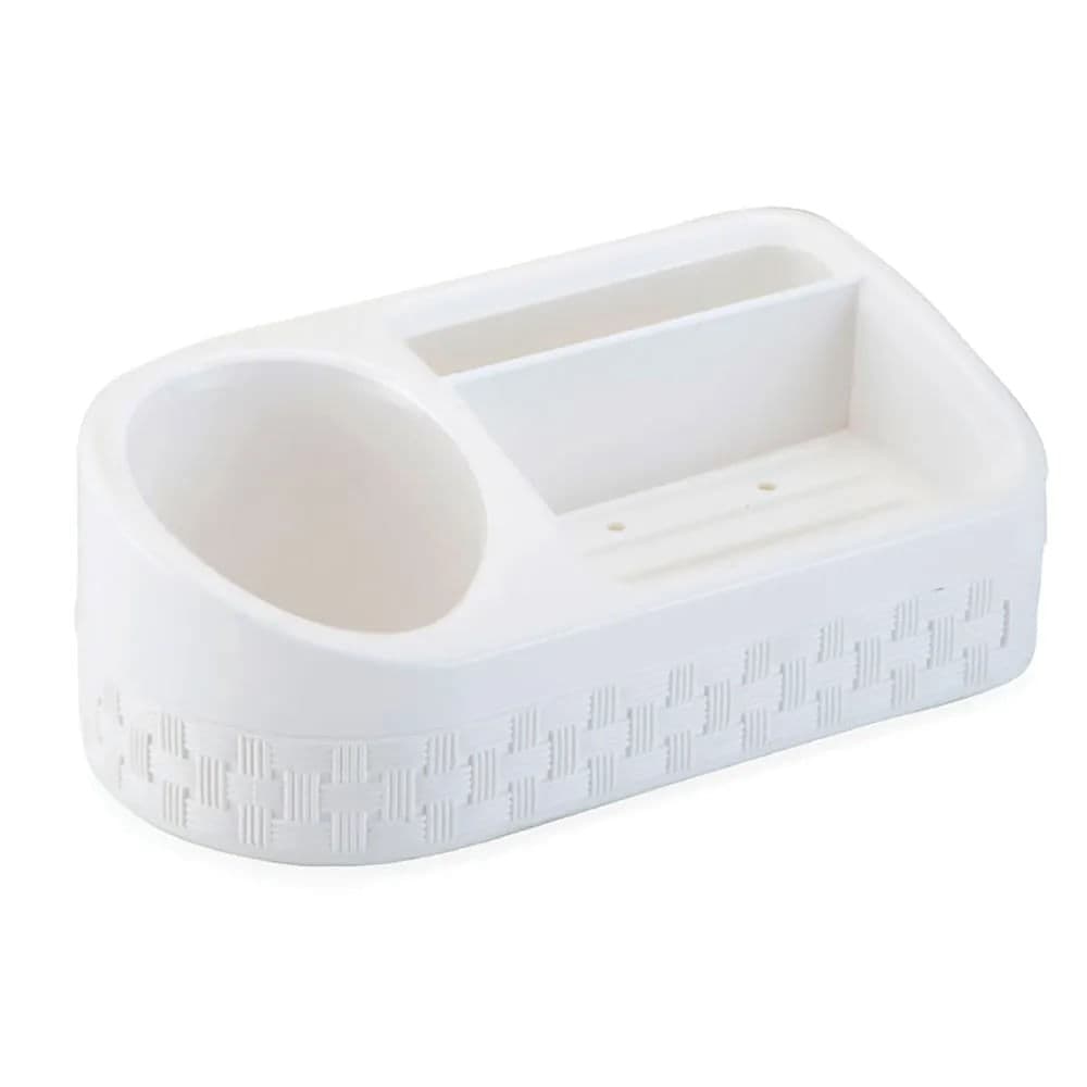 Porta Detergente Rattan Branco - Nitron